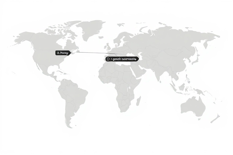 Global presence map